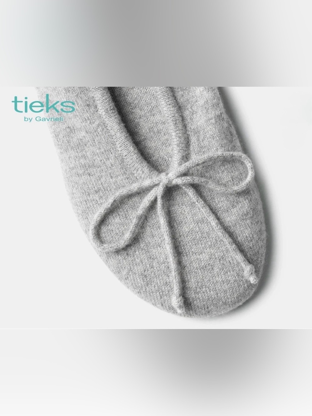 TIEKS CASHMERE SLIPPERS DOVE GRAY XL- NEW SOLD OUT NO LONGER ON SITE!